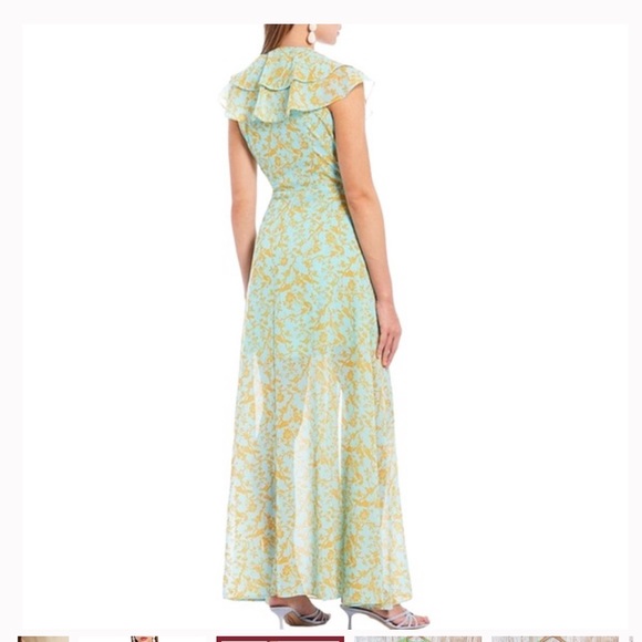 🔥NWT Sachin & Babi Annemarie Ruffle Toile du Jouy - Picture 4 of 14